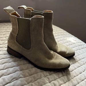 Ugg suede booties